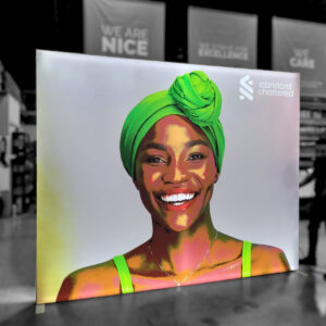 Printed Fabric Lightbox